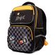 Рюкзак шкільний напівкаркасний 1Вересня S-105 Maxdrift чорний/жовтий 558744 фото 3