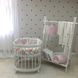 Комплект в кроватку Маленька Соня (MSonya) Art Design Розовая геометрия NEW 2289e фото