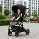 Прогулочная коляска Carrello Alfa CRL-5508 BF 2026 с блоком лицом к маме Midnight Black 1004841 фото