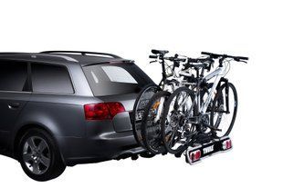 Велокрепление на фаркоп для 3-х велосипедов Thule EuroRide 3 13-pin TH942000 Black/Aluminium