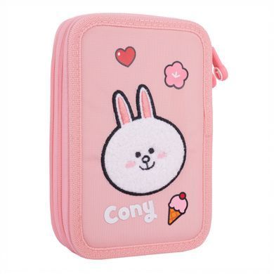 Пенал твердый двойной Yes Line Friends Pretty Choco and Cony P-01 533638      фото