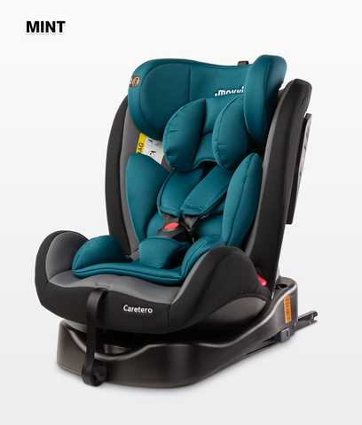 Caretero mokki asiento infantil 0-36 kg isofix 360 ° auto niños escaños Baby asiento del coche 