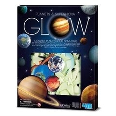 Игровой набор Светящиеся наклейки Планеты и 100 звезд