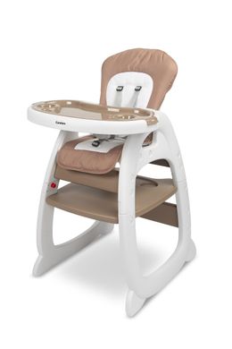 Стульчик для кормления 2в1 Caretero Homee Beige 395807 фото