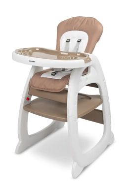 Стільчик для годування 2в1 Caretero Homee Beige 395807 фото