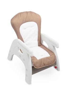 Стільчик для годування 2в1 Caretero Homee Beige 395807 фото