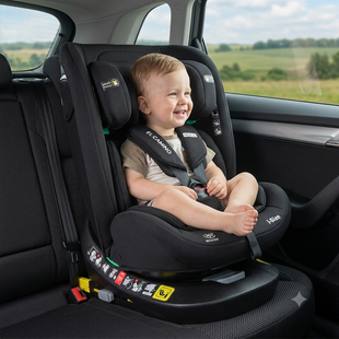 Автокресло детское El Camino ME 1188 i-HOLD i-SIZE Isofix 360&deg; Black ME 1188 Black фото