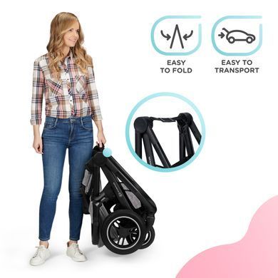 Універсальна коляска 2 в 1 KinderCraft Everyday Black (KSEVER00BLK2000) 300684 фото