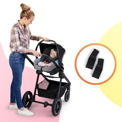 Універсальна коляска 2 в 1 KinderCraft Everyday Black (KSEVER00BLK2000) 300684 фото