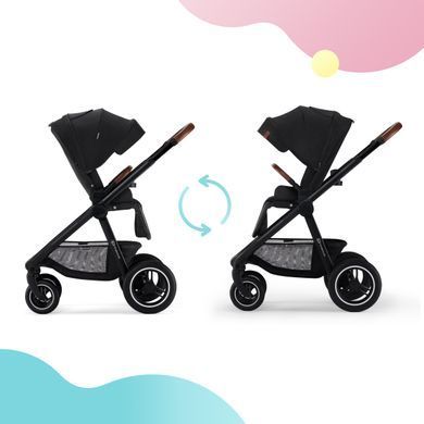 Універсальна коляска 2 в 1 KinderCraft Everyday Black (KSEVER00BLK2000) 300684 фото