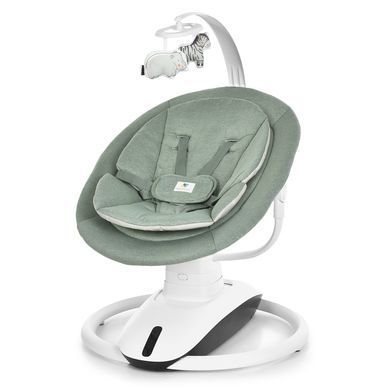 Умный укачивающий центр Bambi Sleep с Bluetooth и поворотом 360&deg; (до 15 кг) Green Tea 9312 фото