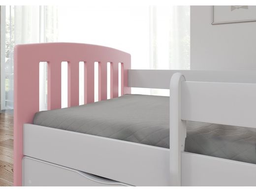 Дитяче ліжко 160 х 80 Kocot Kids Classic 1 Mix рожева з ящиком Польща 2030947 фото