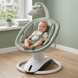 Умный укачивающий центр Bambi Sleep с Bluetooth и поворотом 360&deg; (до 15 кг) Green Tea 9312 фото