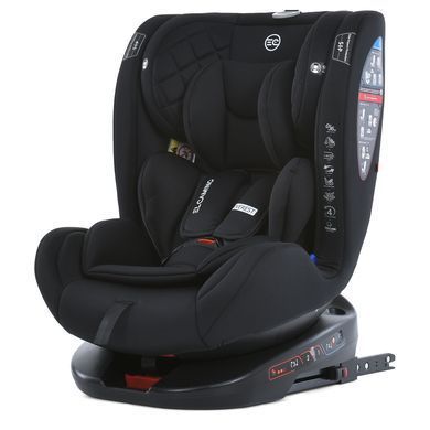 Автокресло El Camino Everest ME 1114 Black, 0-36 кг, поворот 360&deg;, ISOFIX ME 1114 Black фото