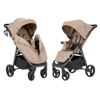 Коляска CARRELLO Bravo CRL-8512PU 2025 Apricot Beige CRL-8512-6 фото