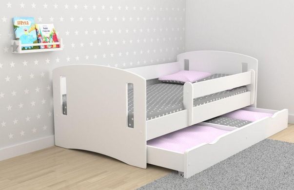 Дитяче ліжко 160 х 80 Kocot Kids Classic 2 біла з ящиком Польща 2035607 фото