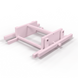 Маятник поперечный для овальных кроваток Ingvart, цвет светло-розовый copy_copy_copy_000672 фото