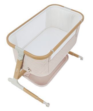 Приставная кроватка - укачивающий центр 2в1 Carrello Prima CRL-16503 с Bluetooth Honey Beige CRL-16503 Honey Beige фото