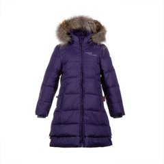 Зимнее пальто для девочек Huppa PARISH, цвет-тёмно-лилoвый