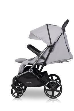 Прогулянковий візочок для двійні та погодок Easy-Go Echo 2025 grey сірий 20421 фото