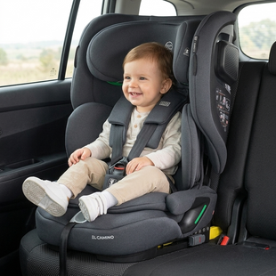 Автокресло детское El Camino i-PRO ME 1234 i-SIZE Isofix Gray ME 1234 Gray фото