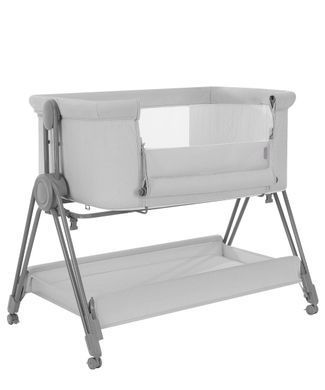 Приставне ліжечко-люлька CARRELLO Gracia CRL-16502 Cool Grey