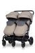 Прогулянковий візочок для двійні та погодок Easy-Go Echo 2025 beige 20422 фото 2
