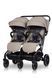 Прогулянковий візочок для двійні та погодок Easy-Go Echo 2025 beige 20422 фото 3