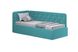 Диван ліжко кутовий з нішою для білизни 190х80 DecOKids BOSTON MINT BPN2 фото 3