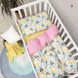 Детский Комплект в кроватку Маленька Соня (MSonya) 3-эл M.Sonya Baby Mix Совушки яркие 3564 фото