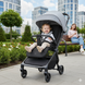 Легка прогулянкова коляска Carrello Atom S CRL-5526 Titan Grey 5526-6 фото