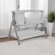 Приставне ліжечко-люлька CARRELLO Gracia CRL-16502 Cool Grey