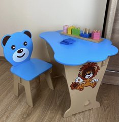 Стол и стульчик ребенку 2-7лет для рисования и учебы Colors 3