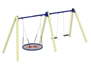 Качеля Triple Fun Wood KidiGO 12223 фото
