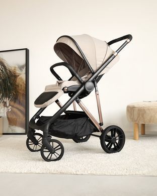 Коляска 2 в 1 El Camino ME 1190 COIL 2025 Cloud Beige ME 1190 Cloud Beige фото