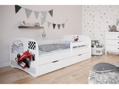 Детская кровать 160 х 80 Kocot Kids Baby Dreams Формула белая с ящиком Польша