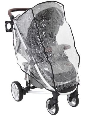 Универсальный дождевик Carrello для больших прогулочных колясок и прогулочных блоков L RK3 фото