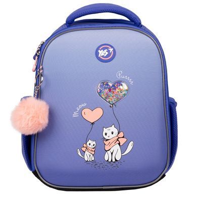Рюкзак школьный каркасный YES Purr Meow H-100 559841      фото
