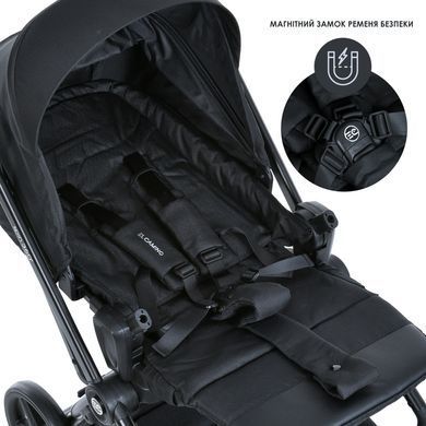 Прогулянковий візок з поворотним блоком EL CAMINO SPIN 360&deg; Black