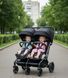 Коляска для двійні та погодок Easy-Go Echo 2025 Black 20420 фото