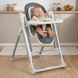 Стільчик для годування-гойдалка 2 в 1 El Camino  DEBUT ME 1102 Gentle Dark Gray ME 1102 Gentle Dark Gray фото