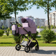 Коляска 2 в 1 El Camino ME 1190 COIL 2025 Grape Pink ME 1190 Grape Pink фото