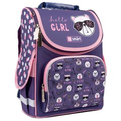 Рюкзак школьный каркасный Smart PG-11 Hello girl! 558996 фото