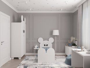 Ліжко дитяче Міккі білий mik1 фото