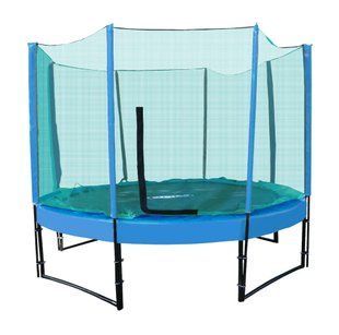 Батут с сеткой KidiGO Premium 244 см (blue-blue) (222761) 222761 фото