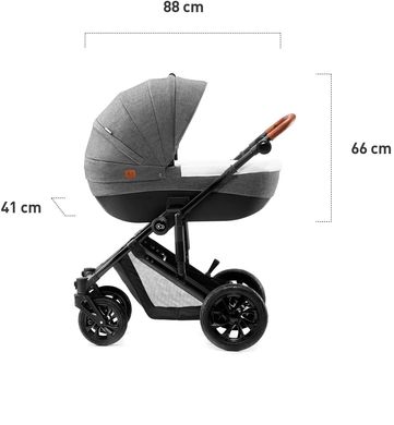 Универсальная коляска 2 в 1 Kinderkraft Prime Black (KKWPRIMBLK0200) 201944 фото