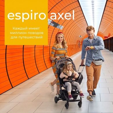 Коляска прогулянкова ESPIRO AXEL модель 2020 07 STONE 5901750292415 фото