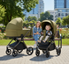 Універсальна дитяча коляска 2 в 1 Carrello Ultra F CRL-6556, складна люлька Clover Green 65565 фото