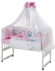 Детская постель Babyroom Bortiki Print-08 pink owl 624745 фото