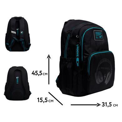 Рюкзак школьный YES Optic Headphones TS-47 550103      фото